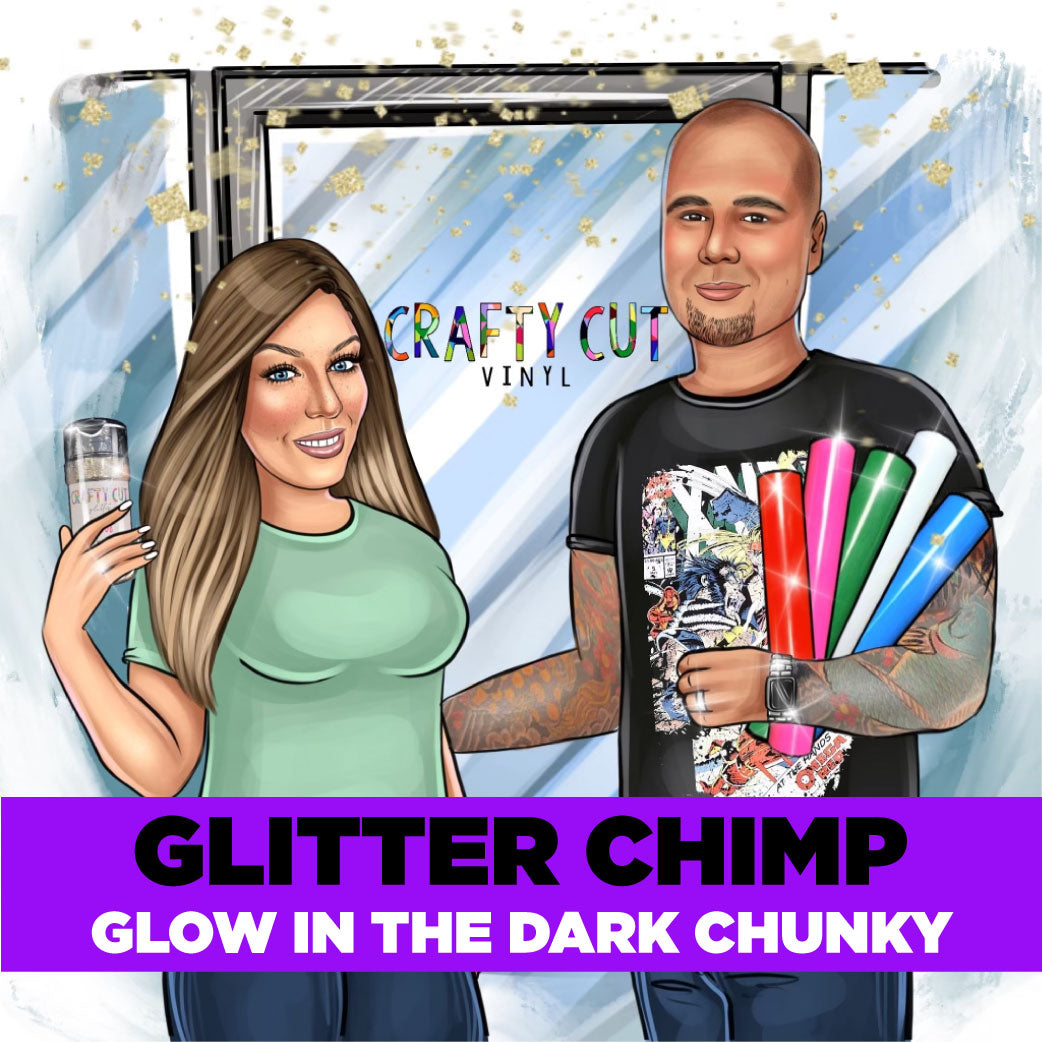 Zenon (Glow-in-Dark) Chunky Glitter