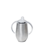 8oz. Stainless Steel Straight Sippy Cup