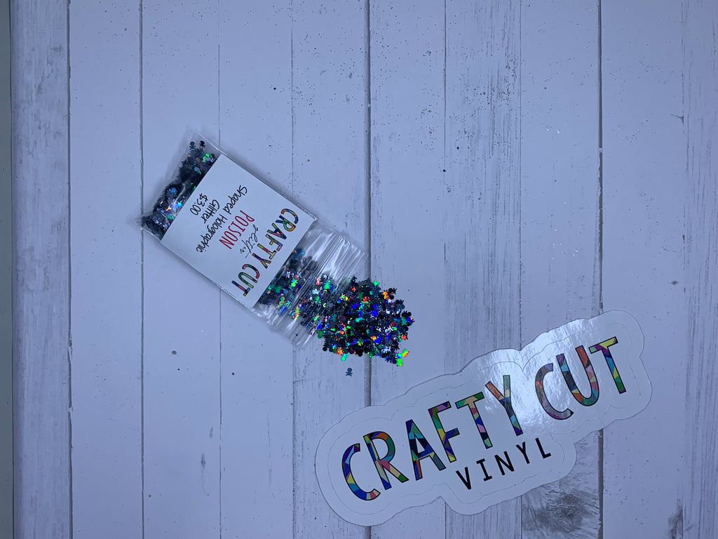 Shaped Glitter – Crafty Cut Vinyl